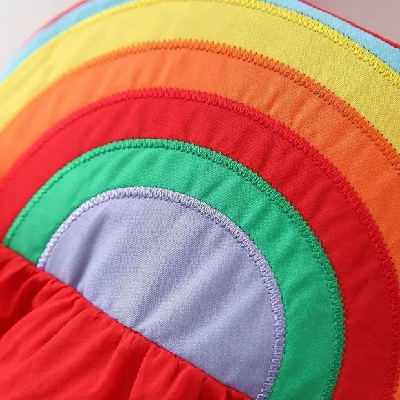 Toddler Rainbow Dress - Picture 3 of 4